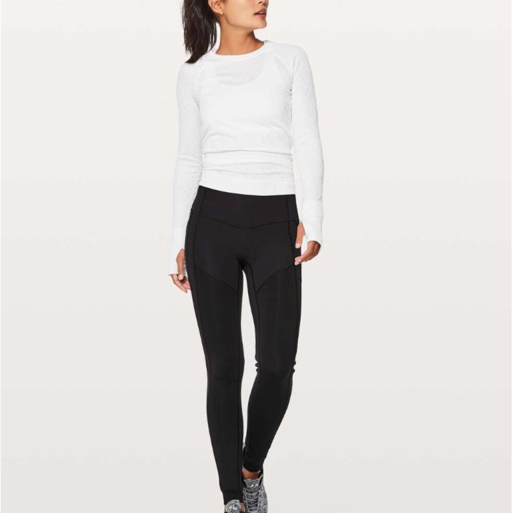 Lululemon All the Right Places Leggings 28" in Black w/Pockets
